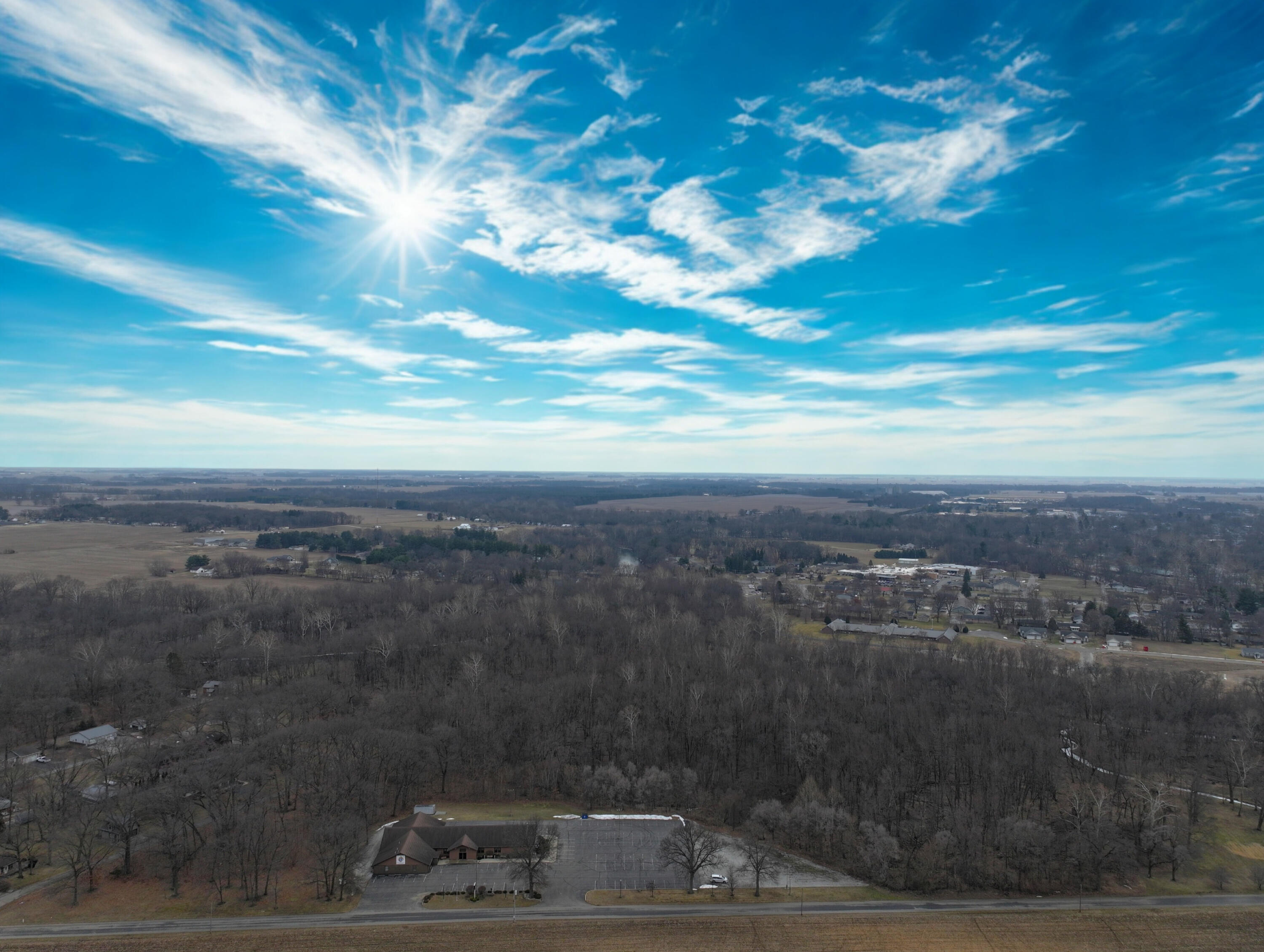 340 East 50 North Winamac, IN 46996 - Photo 4 of 38 a view of city from balcony
