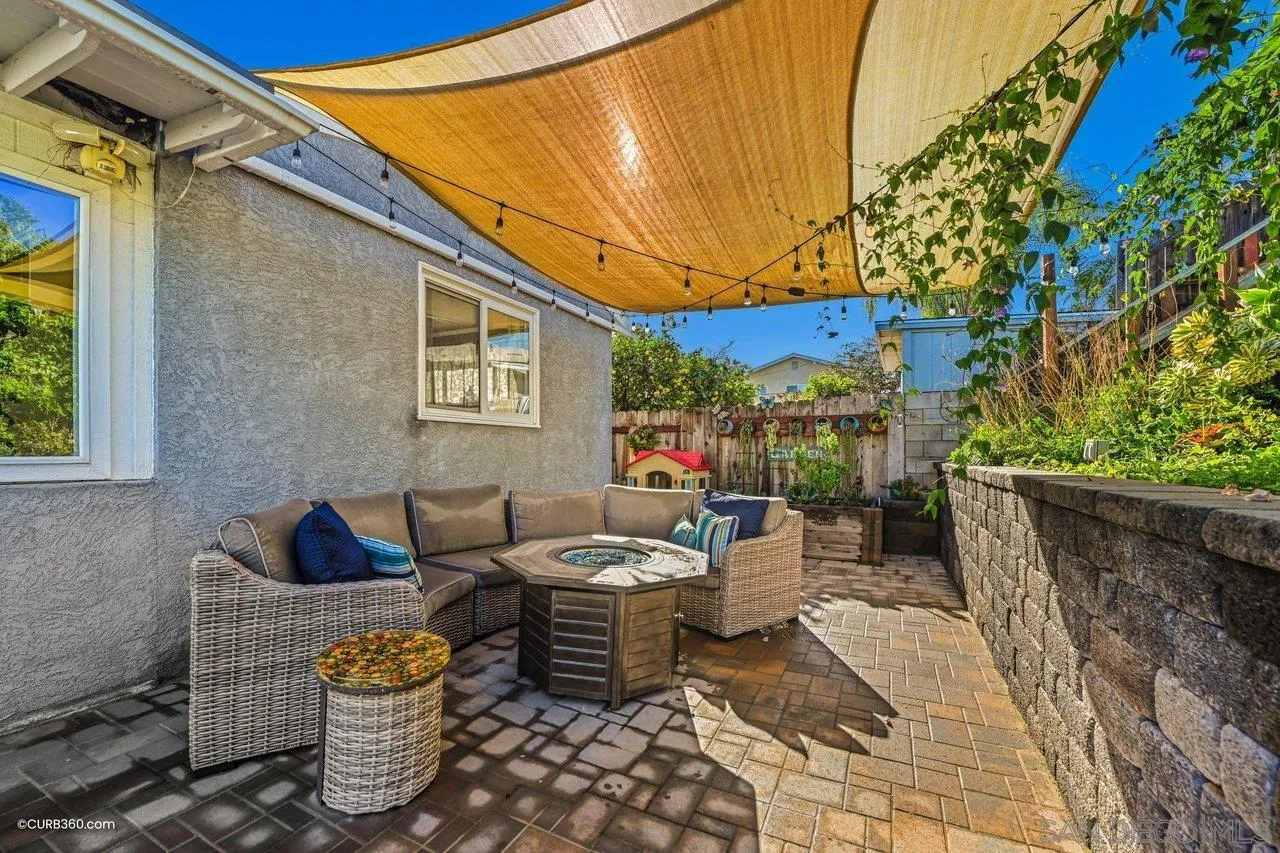 3726 Nassau Drive San Diego, CA 92115 - Photo 24 of 37 a outdoor living space with furniture and a fireplace