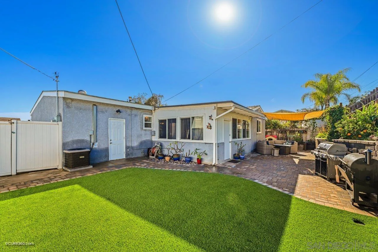 3726 Nassau Drive San Diego, CA 92115 - Photo 31 of 37 a house view with a sitting space and garden