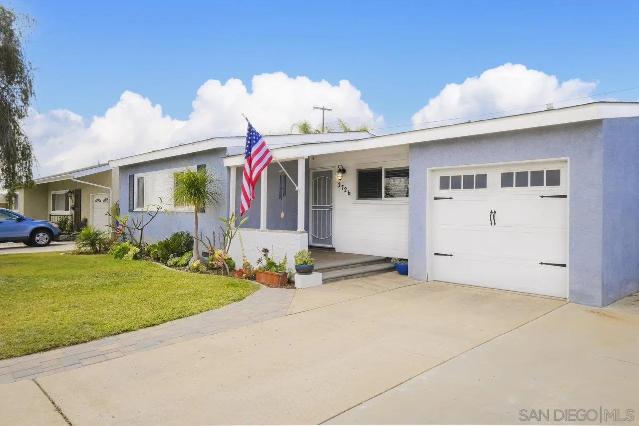 3726 Nassau Drive San Diego, CA 92115 - Photo 37 of 37 a front view of house with yard