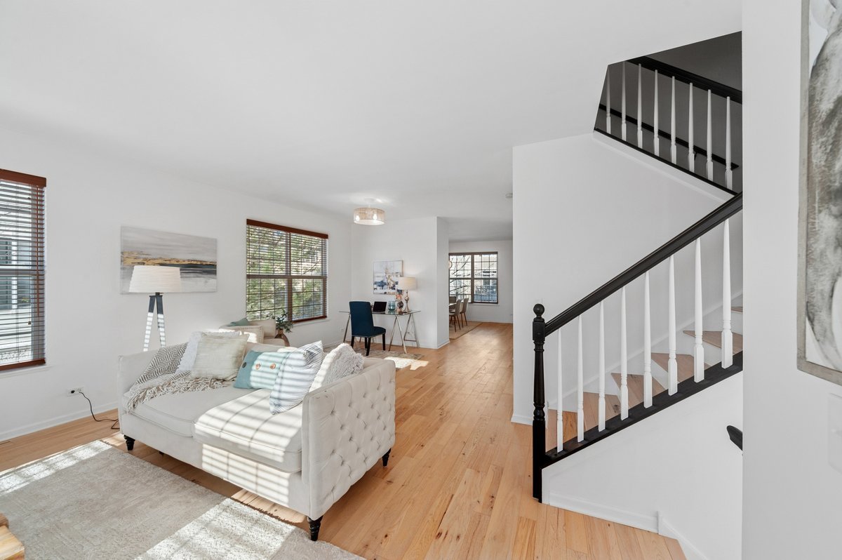 152 Jackson Street Gilberts, IL 60136 - Photo 6 of 32 a living room with furniture and wooden floor