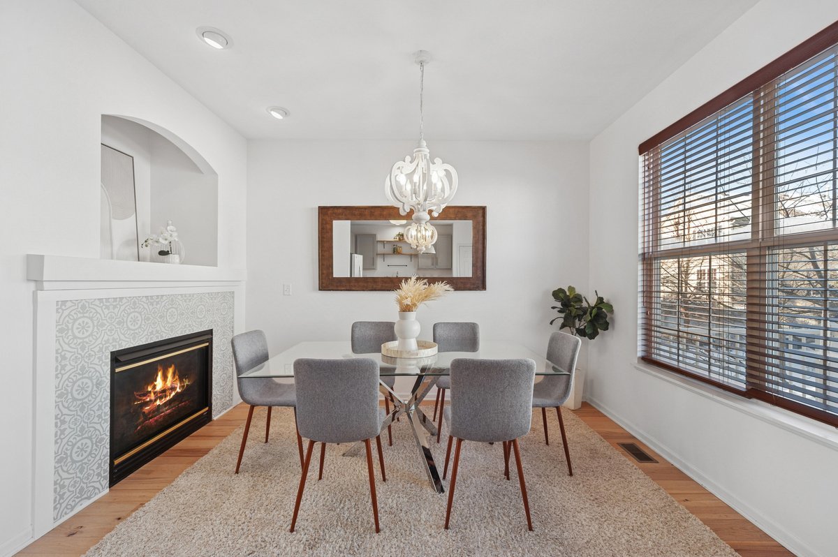 152 Jackson Street Gilberts, IL 60136 - Photo 10 of 32 a view of a livingroom with furniture and a fireplace