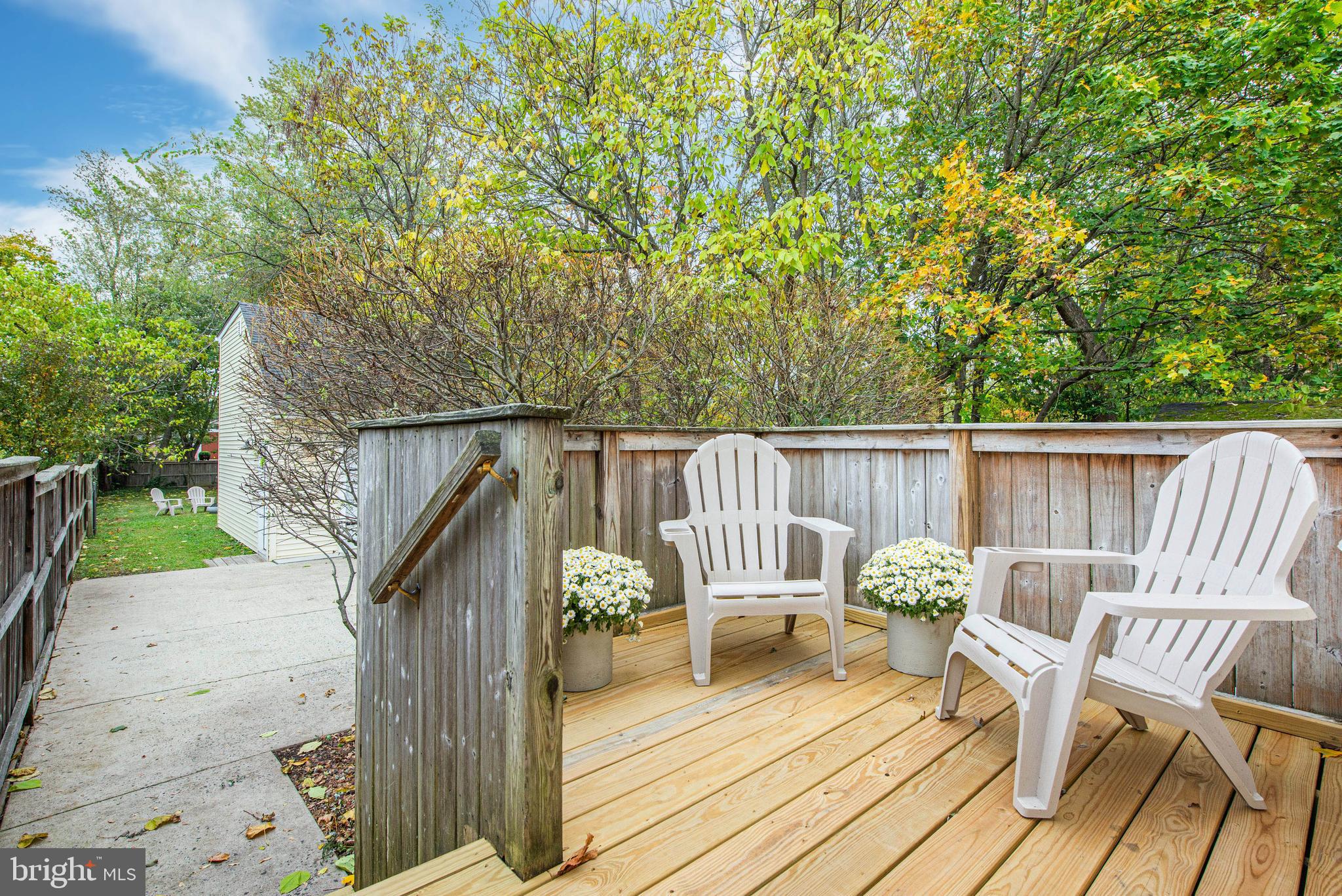 229 South Main Street Pennington, NJ 08534 - Photo 32 of 36 a view of deck and wooden floor