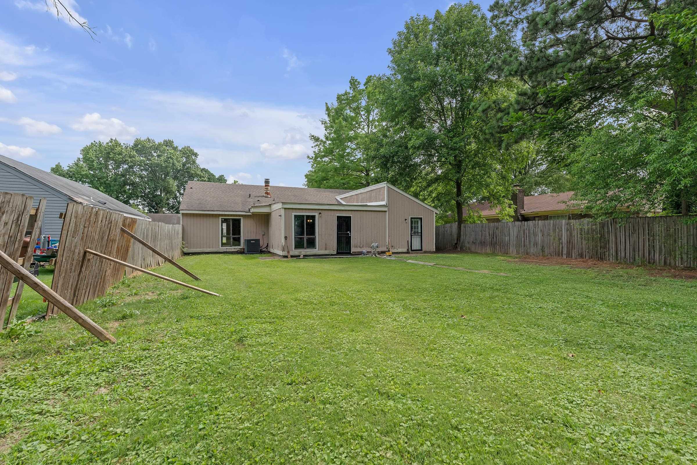 6128 Raintree Drive Memphis, TN 38115 - Photo 24 of 30 a front view of house with deck and yard