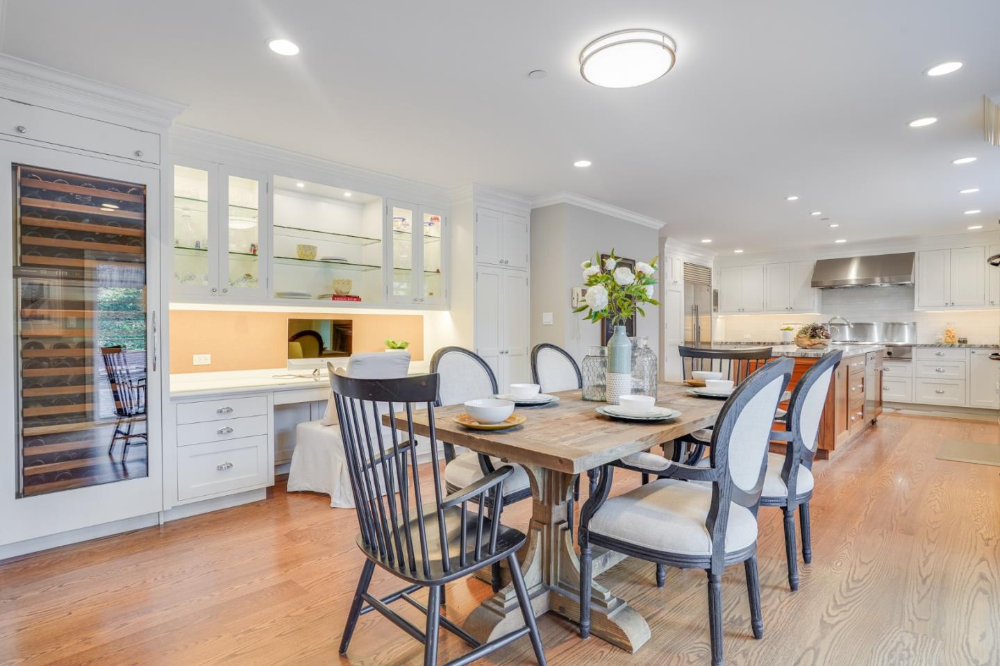 15 Joyce Road Hillsborough, CA 94010 - Photo 23 of 70 a dining room with furniture and window