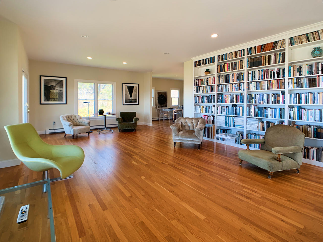 15 Mill Pond Road Truro, MA 02666 - Photo 7 of 13 a living room with furniture and a wooden floor