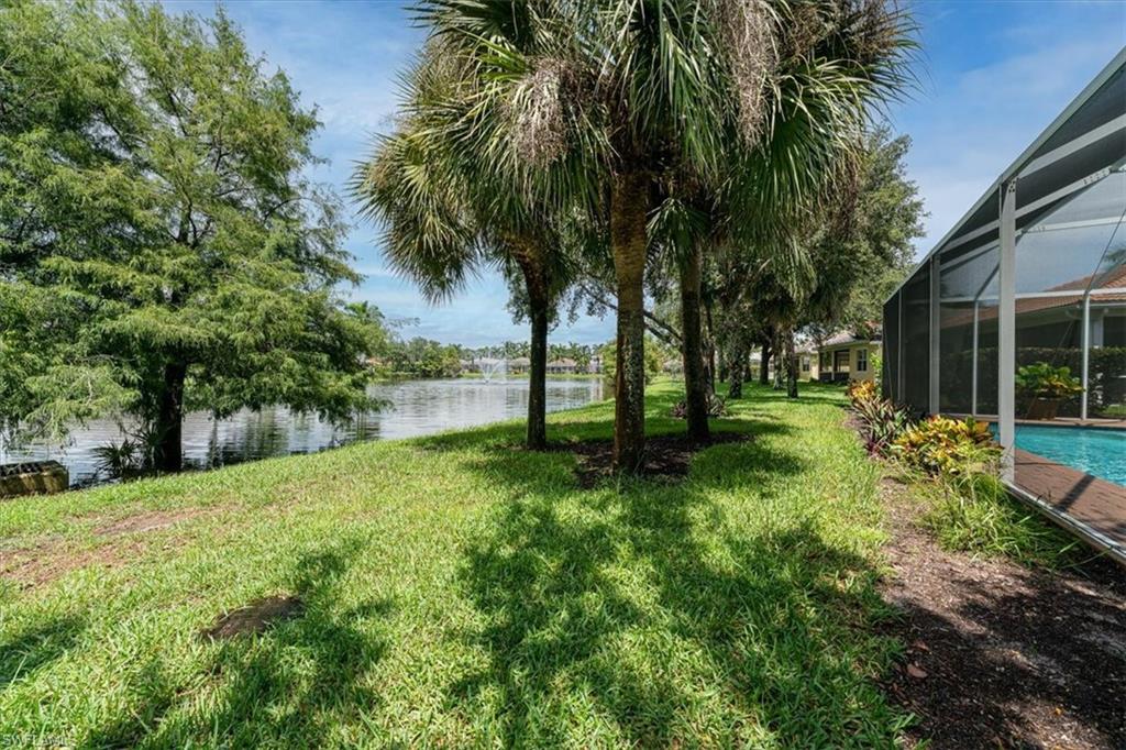 14291 Manchester Drive Naples, FL 34114 - Photo 41 of 49 a view of backyard with green space