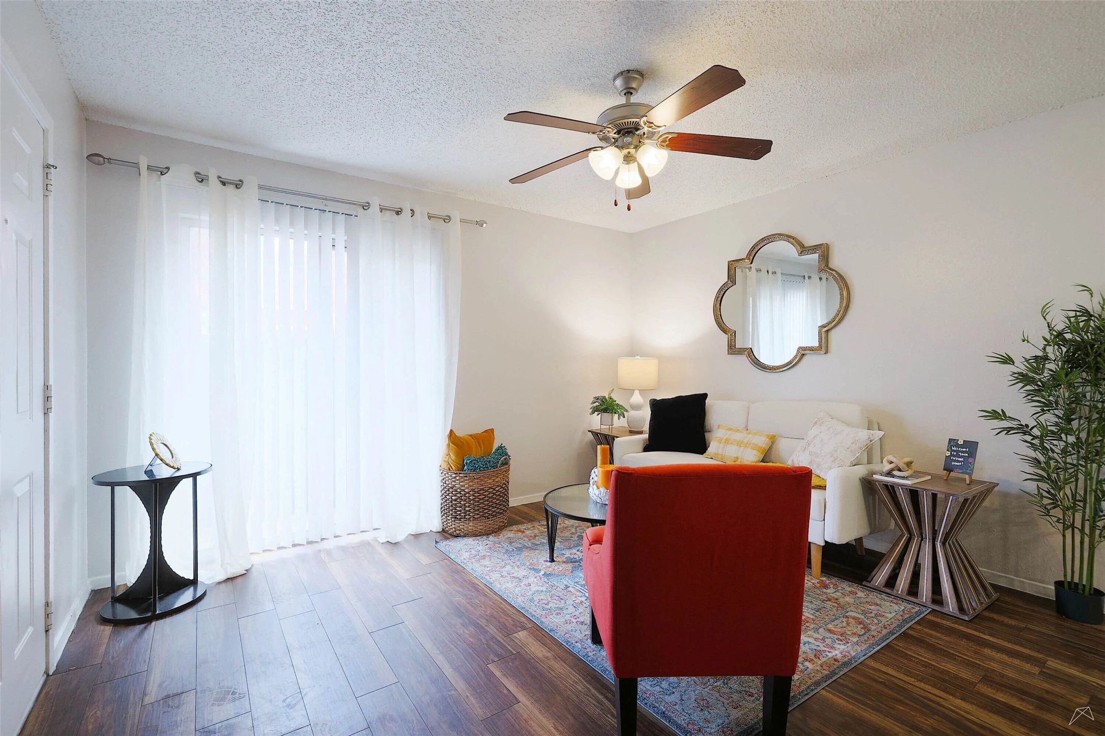 6808 South I-35 Frontage Road, Unit 111 Austin, TX 78745 - Photo 11 of 22 a view of a dining room with furniture and wooden floor