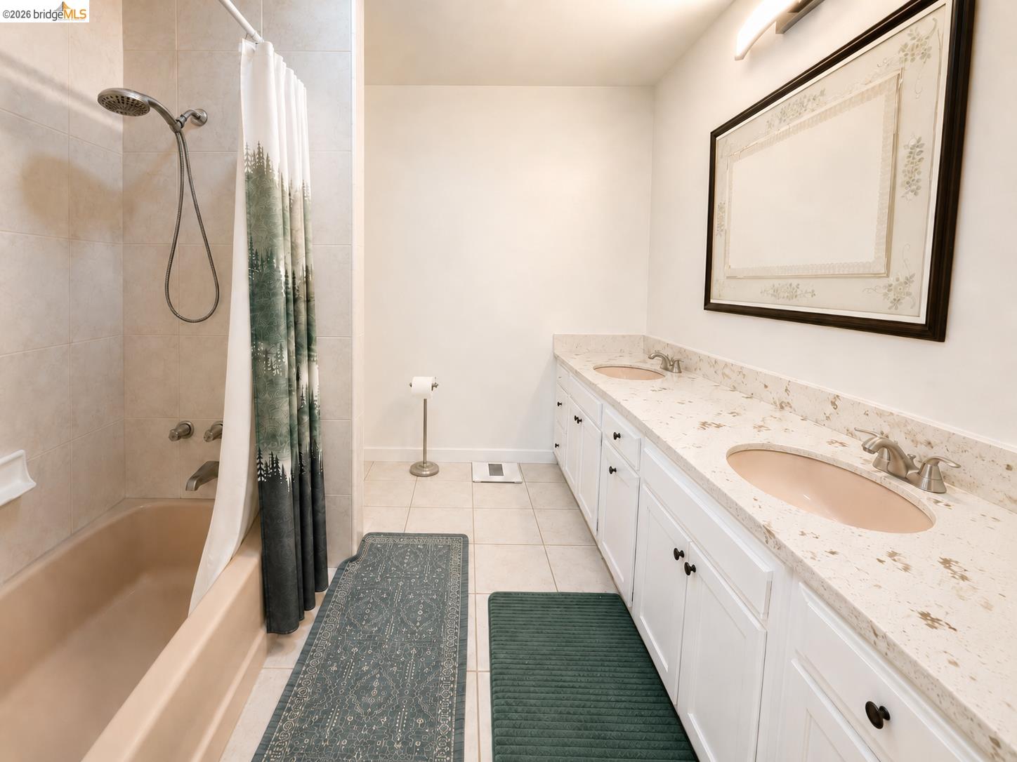 18195 Wards Ferry Road Sonora, CA 95370 - Photo 25 of 67 Dual vanity featuring light-toned countertops and undermount sinks