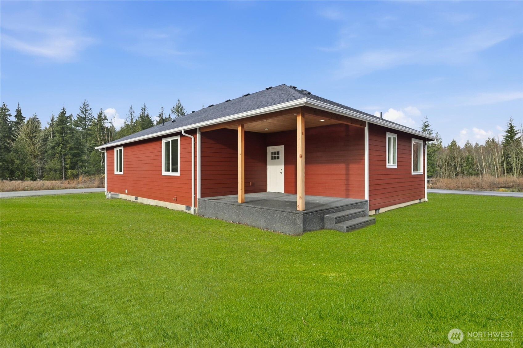 6473 Watson Loop Maple Falls, WA 98266 - Photo 23 of 25 a view of a house with a backyard
