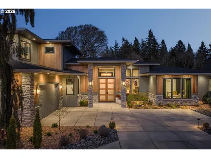 a view of a house with a patio