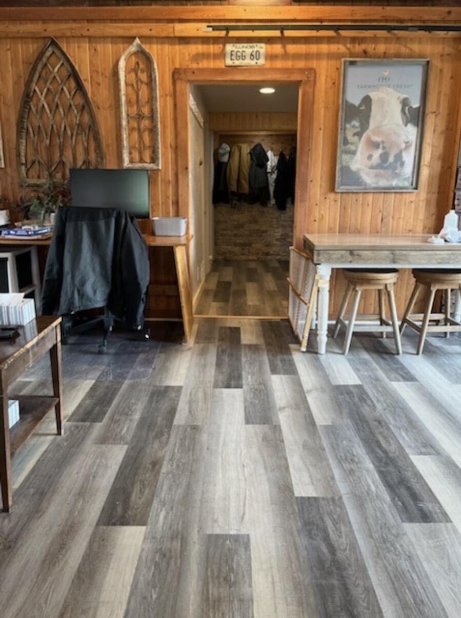 239 Nelson Street Sharon, WI 53585 - Photo 2 of 26 Updated flooring Living room