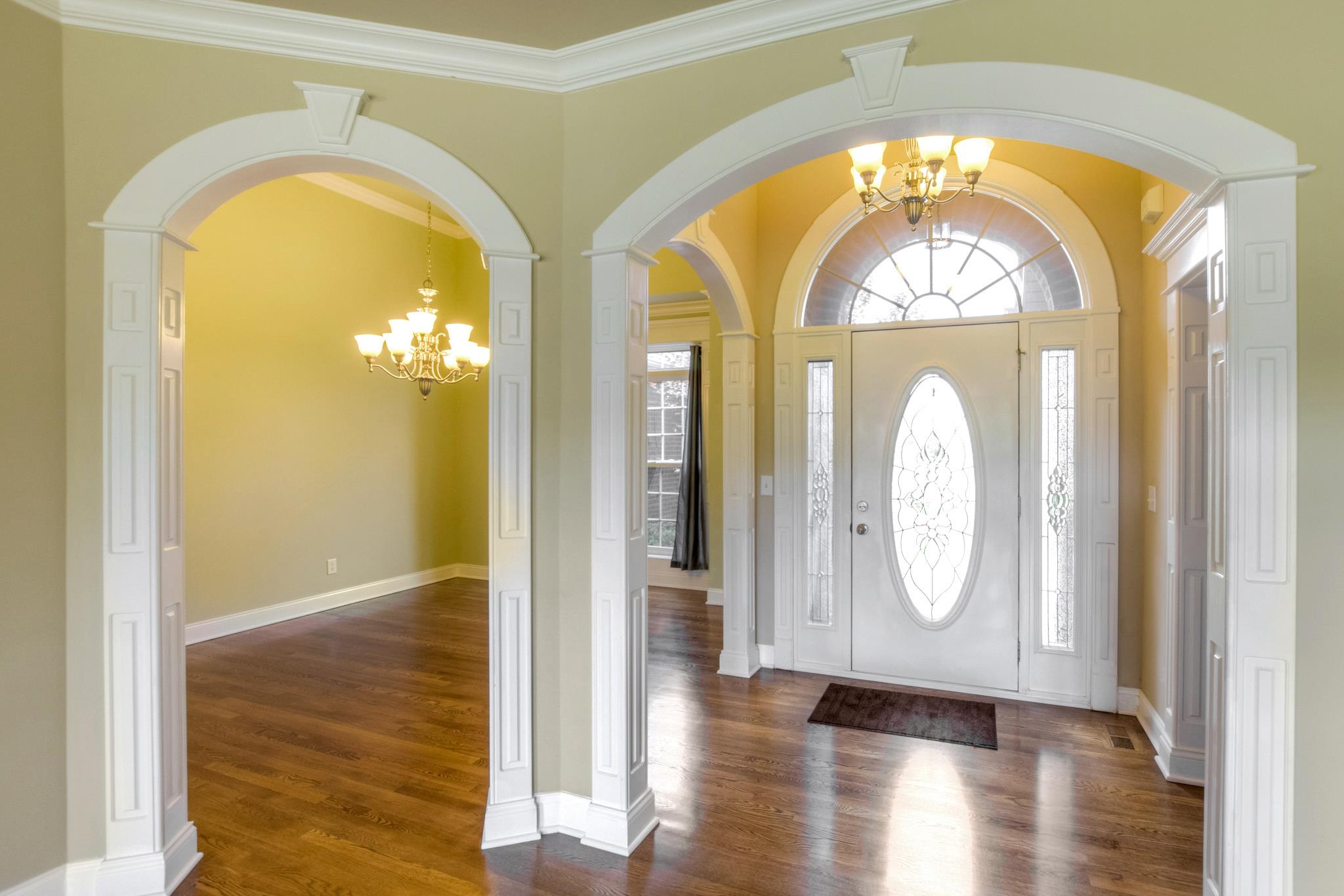 3914 Rowland Road Murfreesboro, TN 37128 - Photo 3 of 29 an empty room with wooden floor and entryway