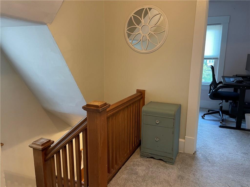 33 Line Street Sharpsville, PA 16150 - Photo 21 of 34 a view of a hallway with workspace