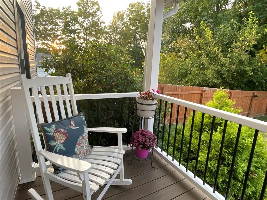33 Line Street Sharpsville, PA 16150 - Photo 29 of 34 a view of balcony with furniture