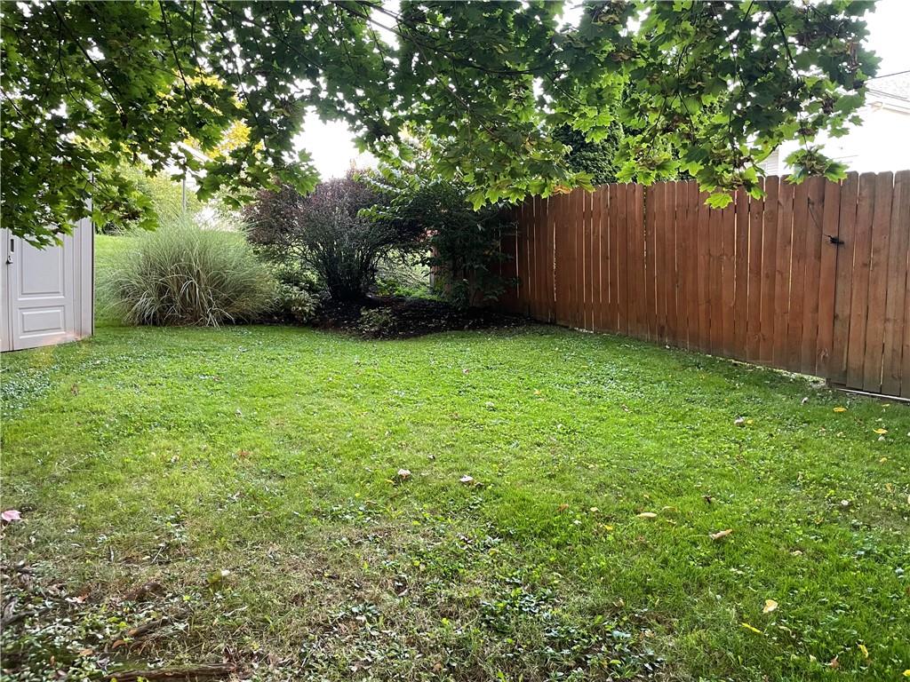33 Line Street Sharpsville, PA 16150 - Photo 32 of 34 a view of a yard with a plants and trees
