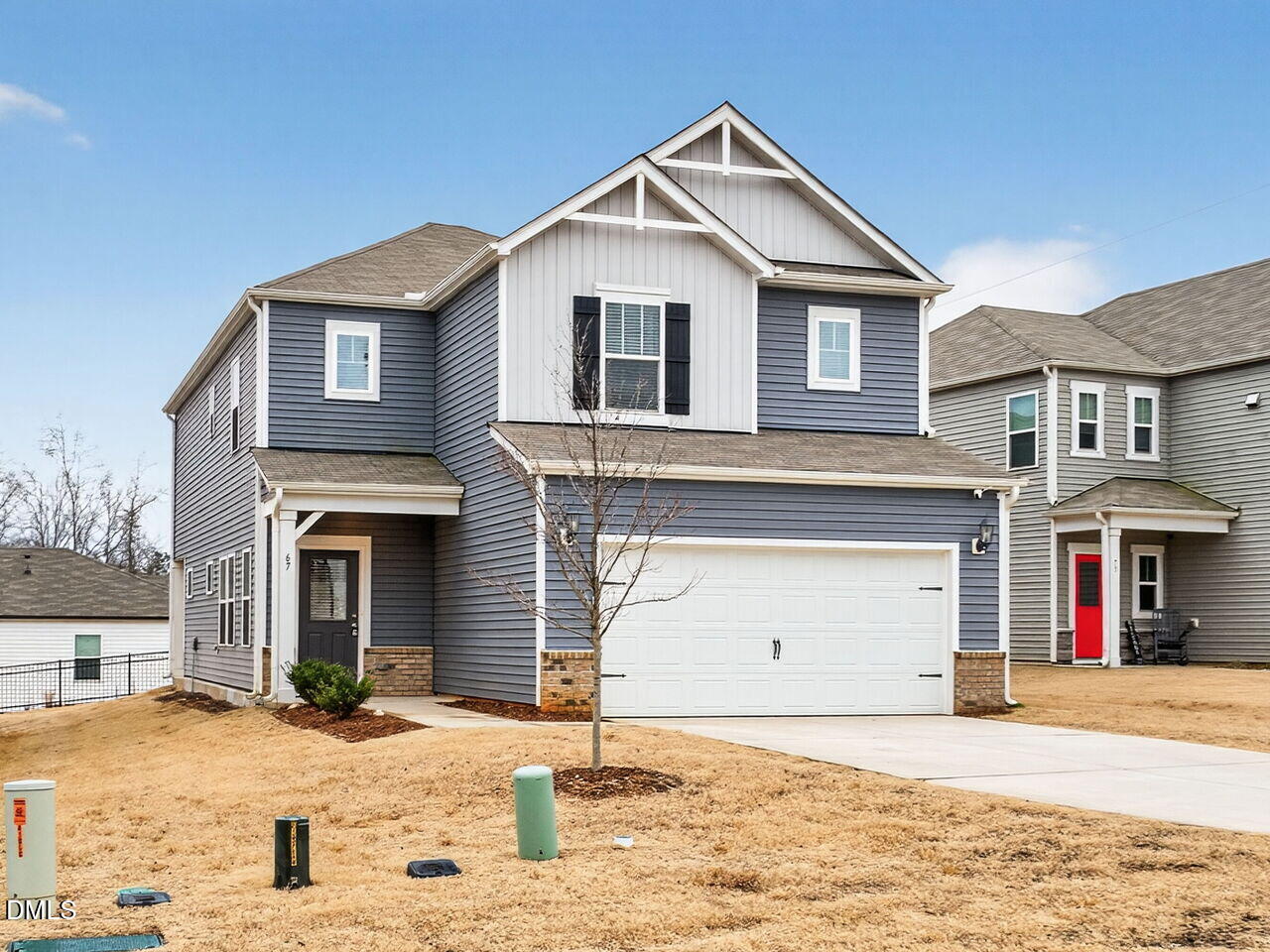 67 Coffee Tree Circle Clayton, NC 27527 - Photo 34 of 34 a front view of a house with a yard