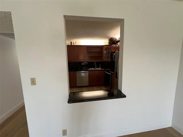 a view of a lake with a mountain in the background