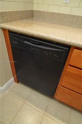 a close view of washer and dryer