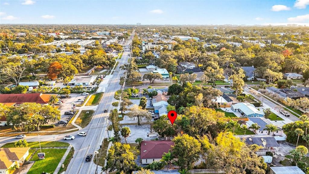 12574 Indian Rocks Road Largo, FL 33774 - Photo 28 of 32 an aerial view of residential houses with outdoor space