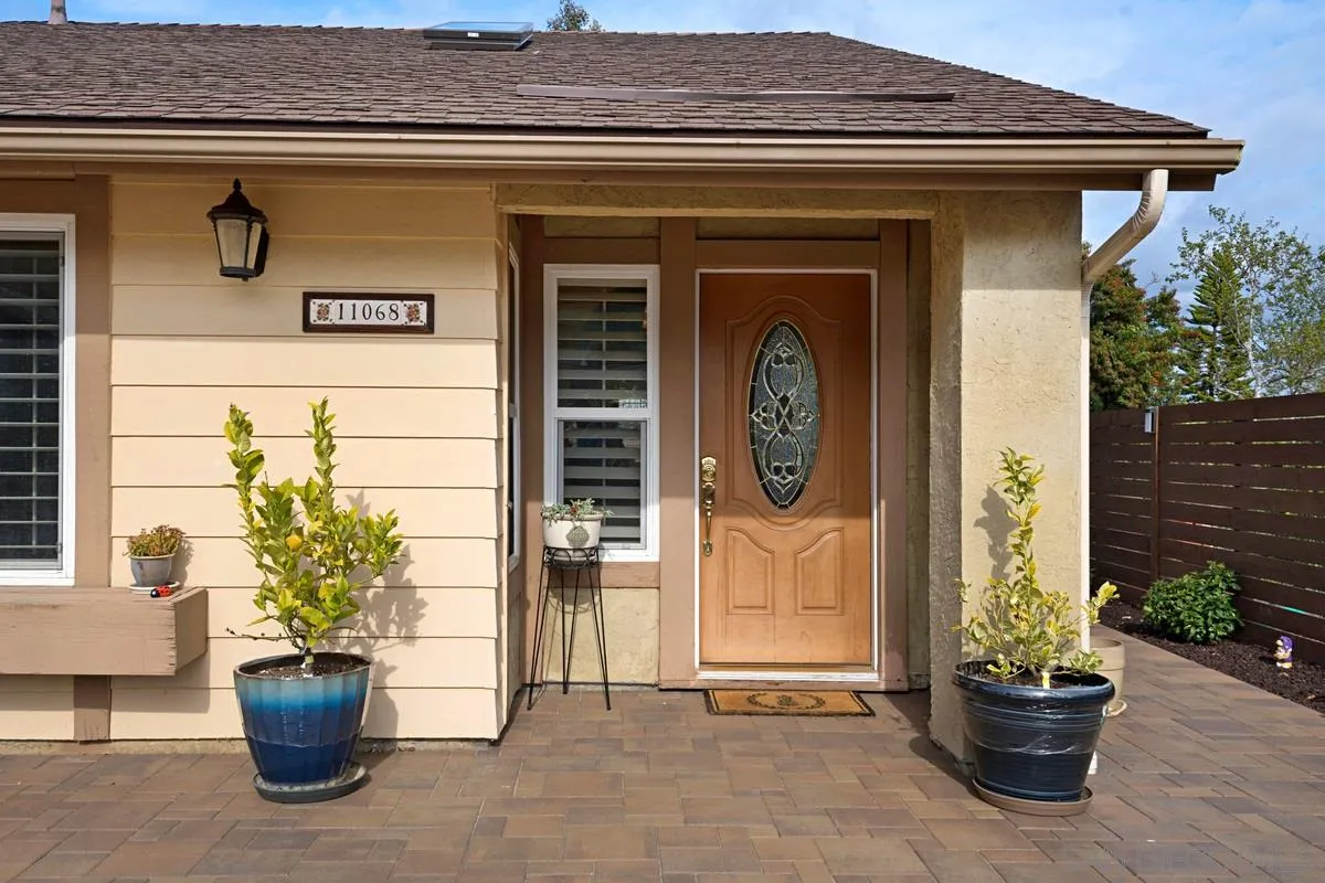 11068 Pinzon Way San Diego, CA 92127 - Photo 5 of 31 a view of a entryway door front of house