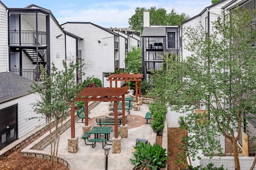4400 Memorial Drive, Unit 43066 Houston, TX 77007 - Photo 14 of 20 a view of a house with backyard and garden