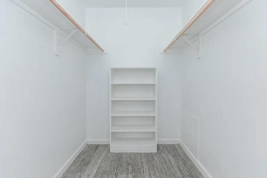 4400 Memorial Drive, Unit 43066 Houston, TX 77007 - Photo 18 of 20 a view of walk in closet with empty racks