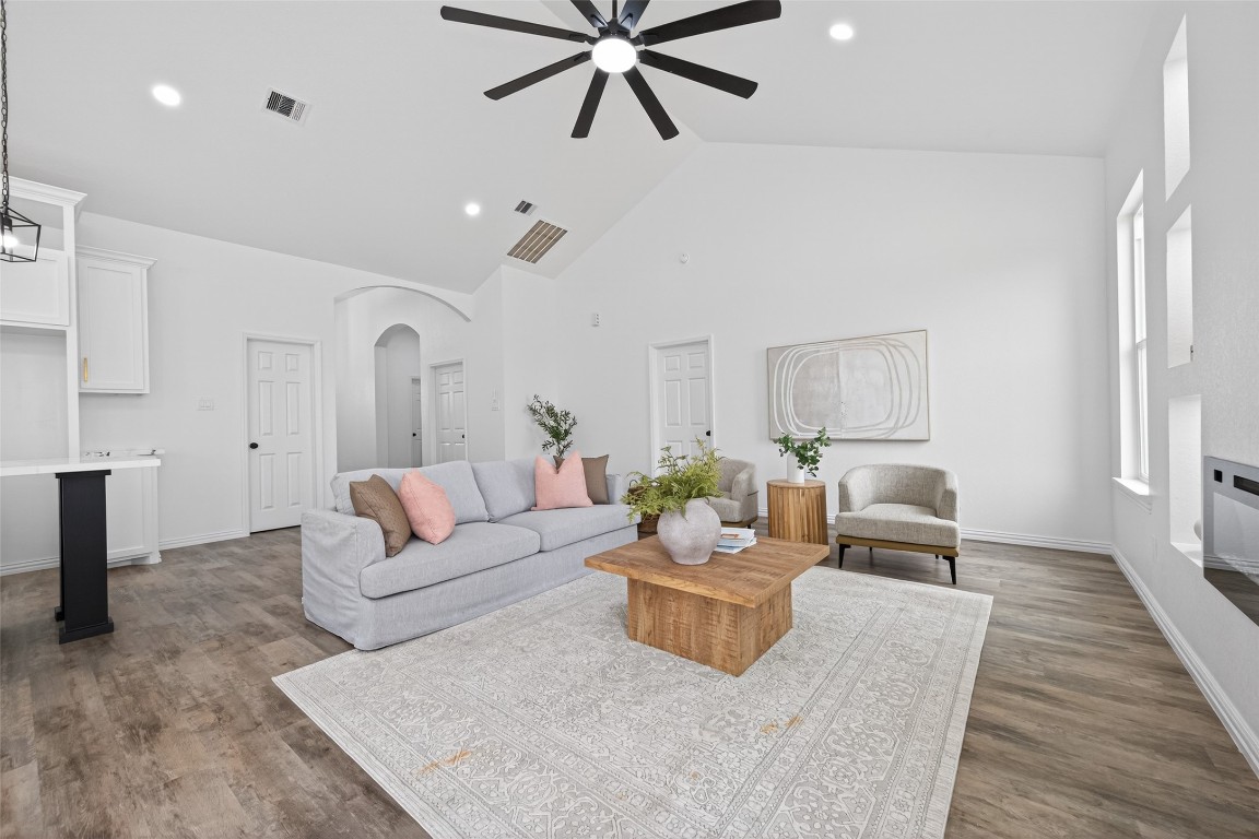 1105 Peter Pne Street Huffman, TX 77336 - Photo 9 of 41 a living room with furniture and a rug