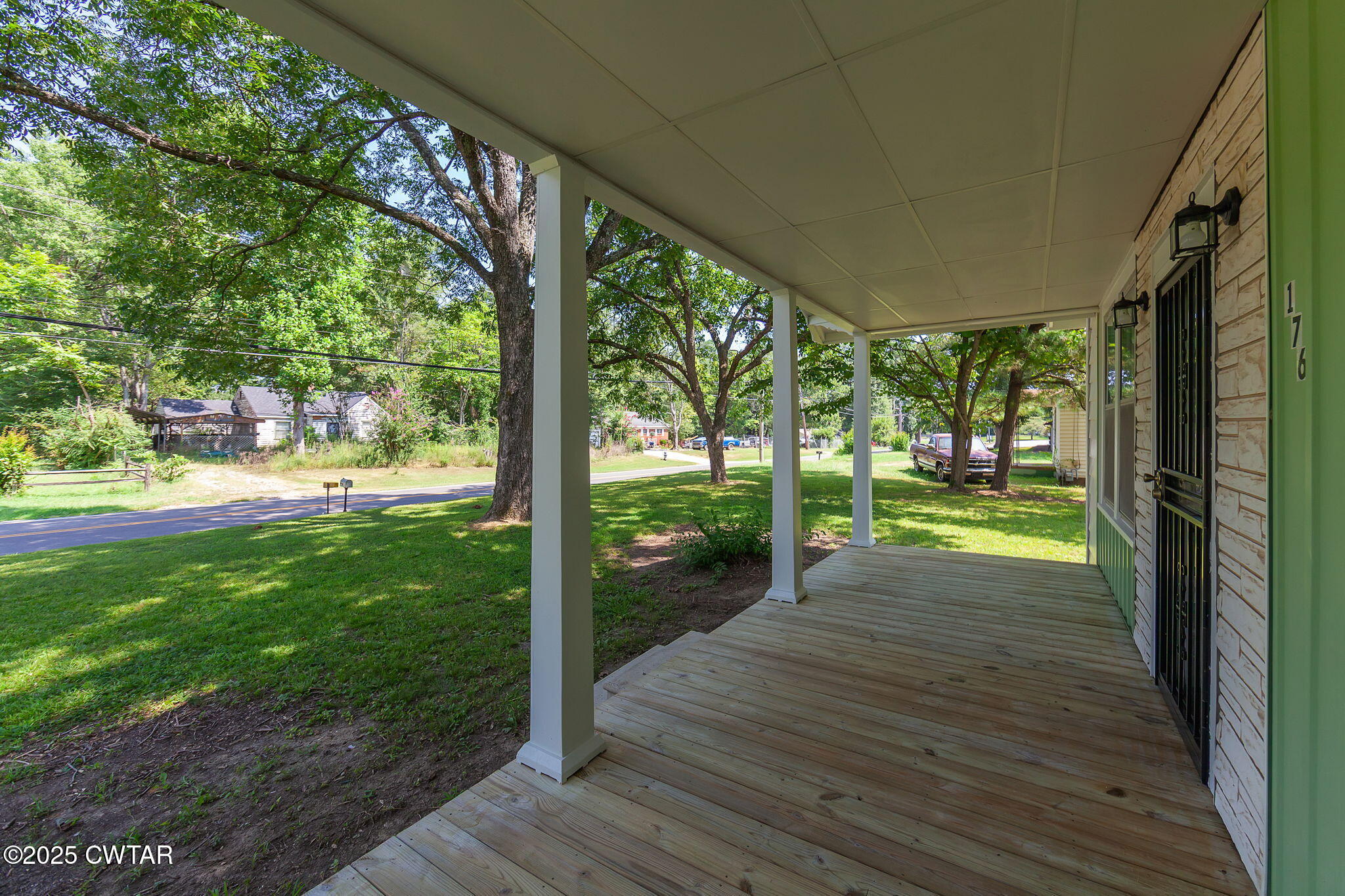 176 Old Denmark Road Jackson, TN 38301 - Photo 9 of 56 a view of yard from deck