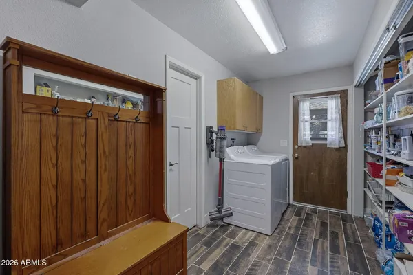 a view of a golf course with a lake