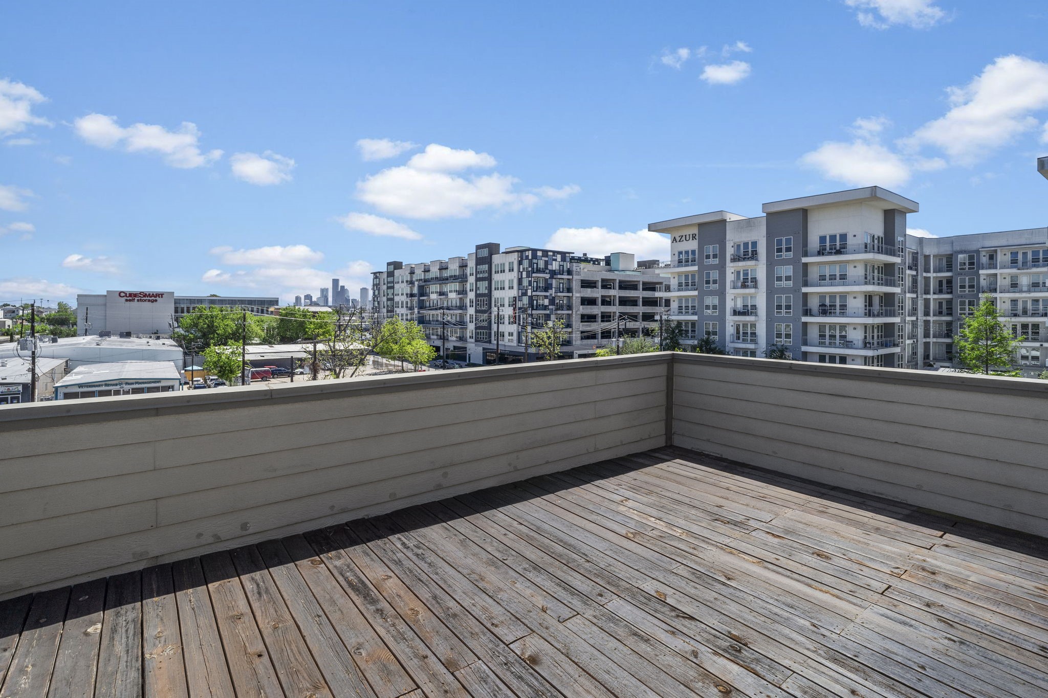 a view of outdoor space with city view