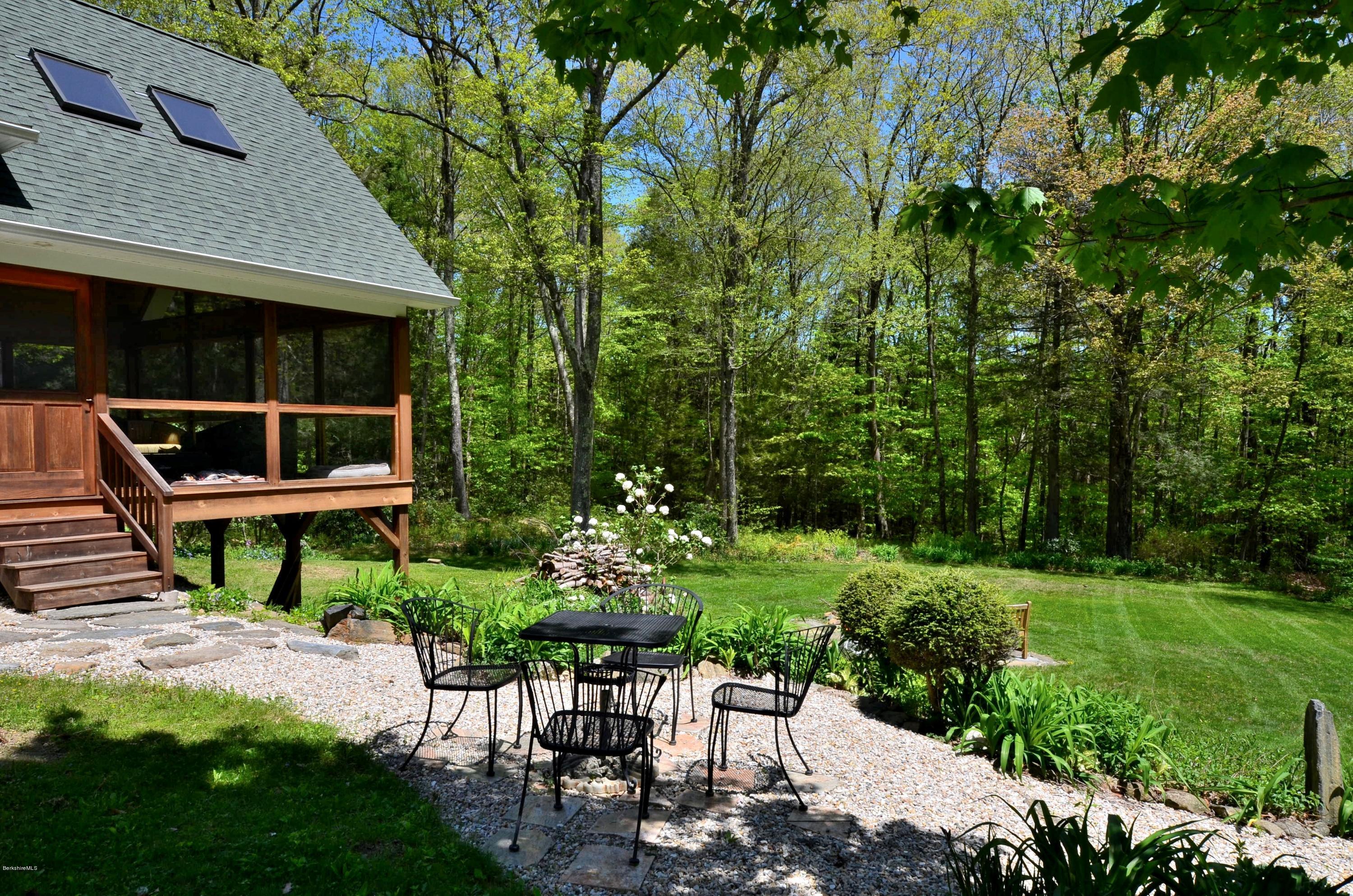 15 Crooks Road Blandford, MA 01008 - Photo 13 of 39 Patio Area off Screen Porch and Kitchen