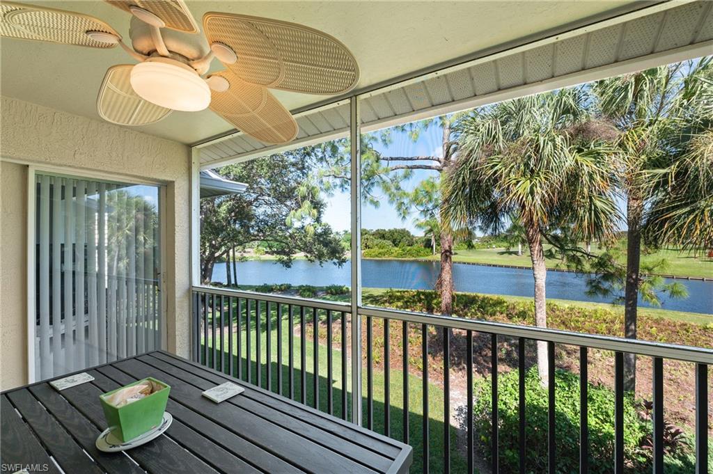 26991 Clarkston Drive, Unit 8202 Bonita Springs, FL 34135 - Photo 20 of 20 a view of a balcony with lake view