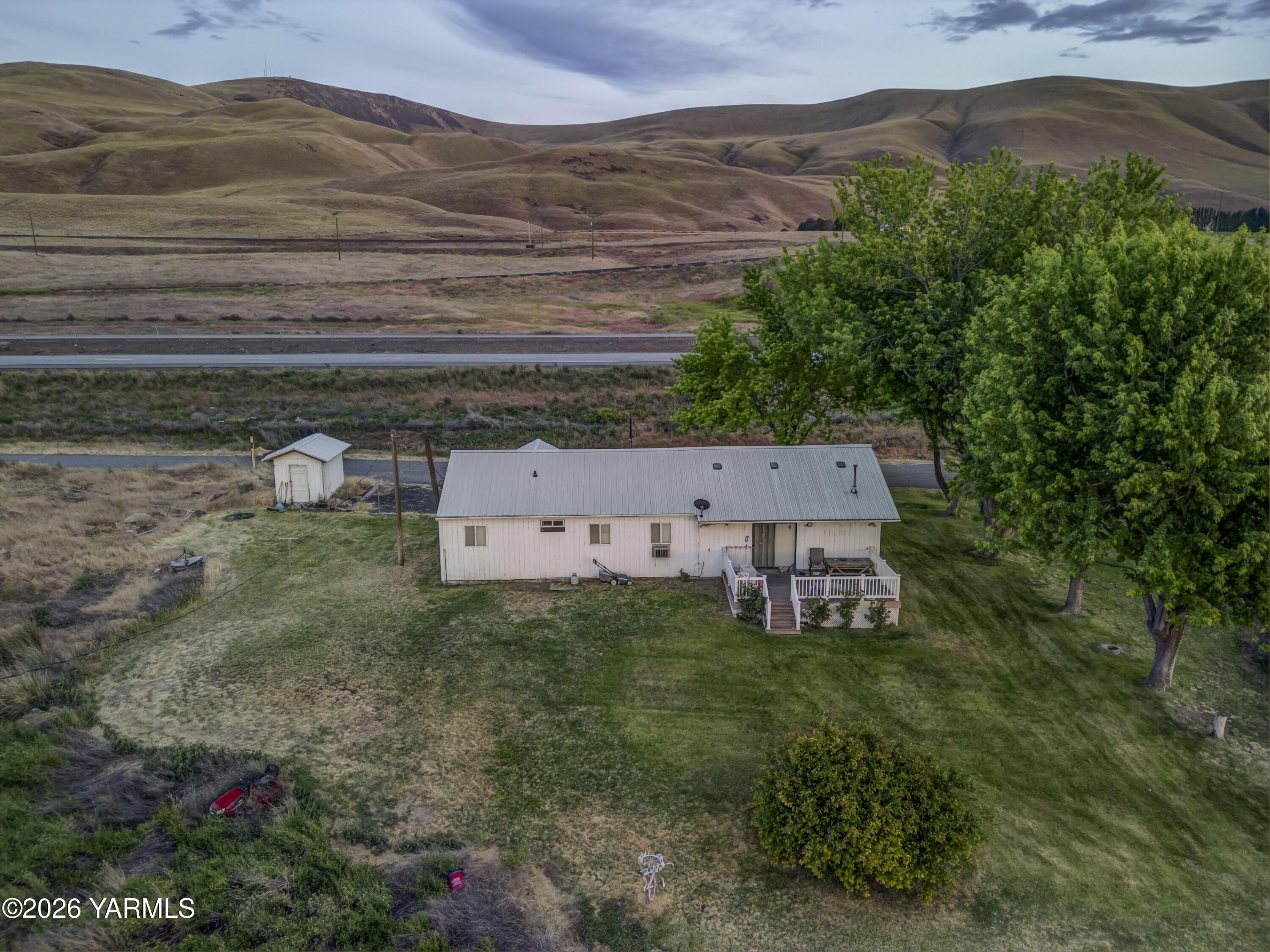 36322 D Mccall Road North Benton City, WA 99320 - Photo 19 of 39 a aerial view of a house