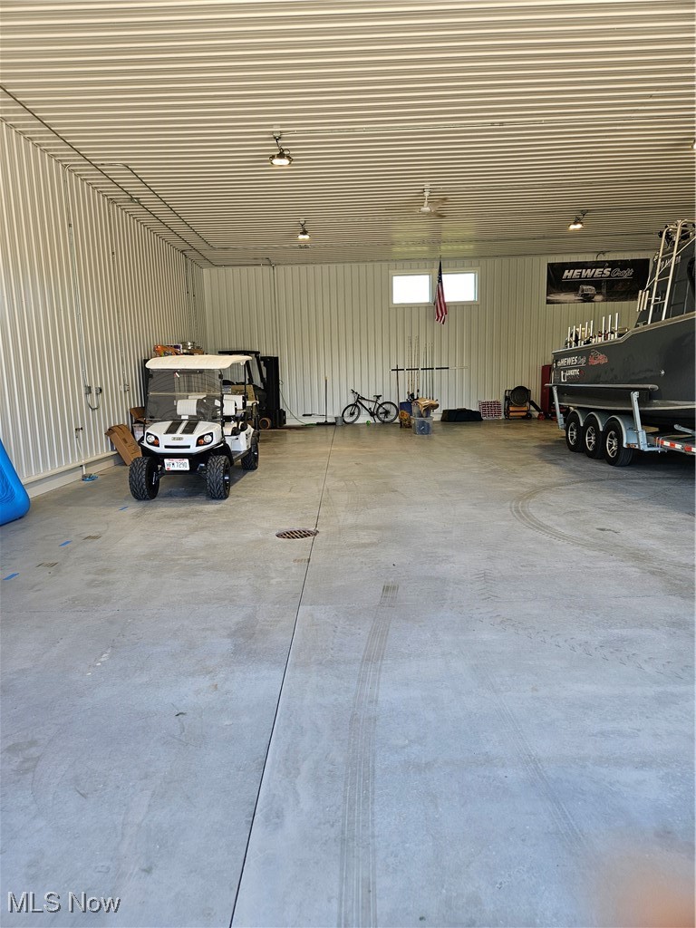 1180 North County Line Road Geneva, OH 44041 - Photo 21 of 33 View of garage