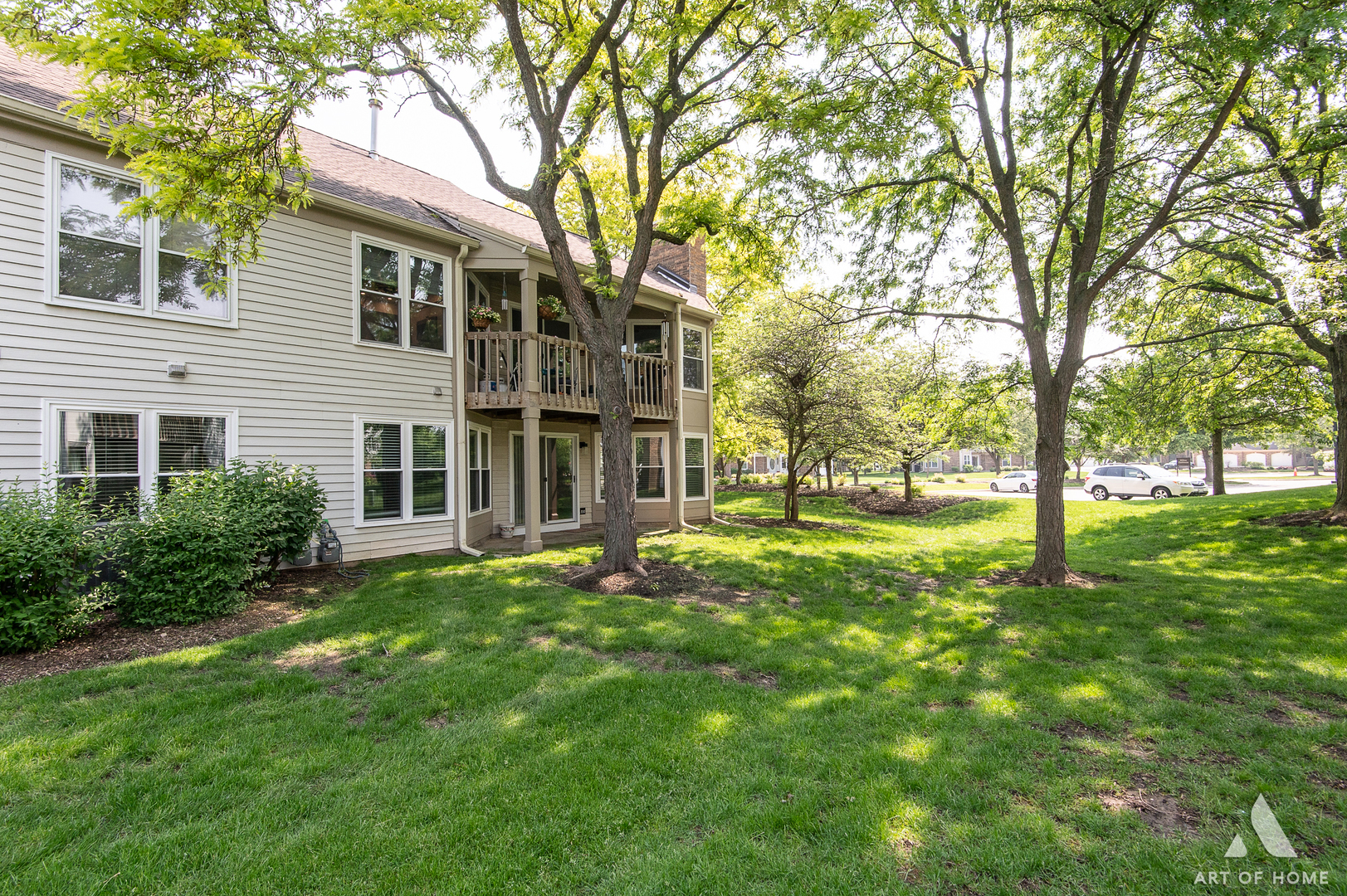 61 Willow Parkway Buffalo Grove, IL 60089 - Photo 30 of 34 a view of a house with backyard and a tree