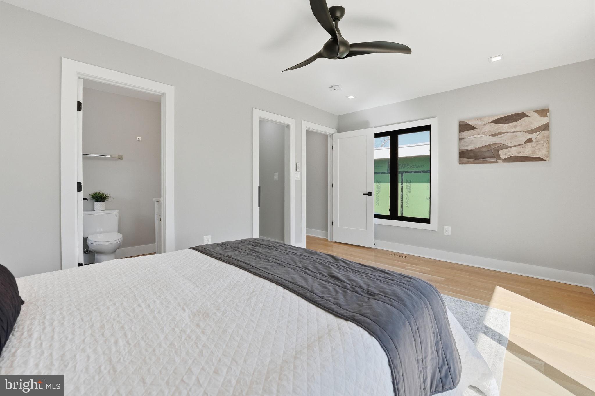 2211 Military Road Arlington, VA 22207 - Photo 68 of 107 Modern serenity in a bright bedroom.
