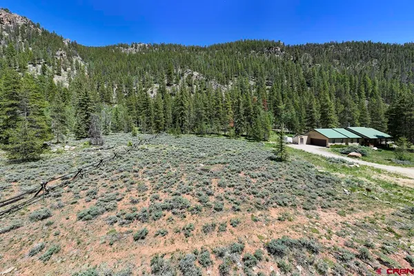 a view of outdoor space with mountain view