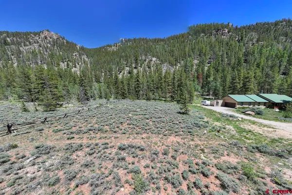 a view of outdoor space with mountain view