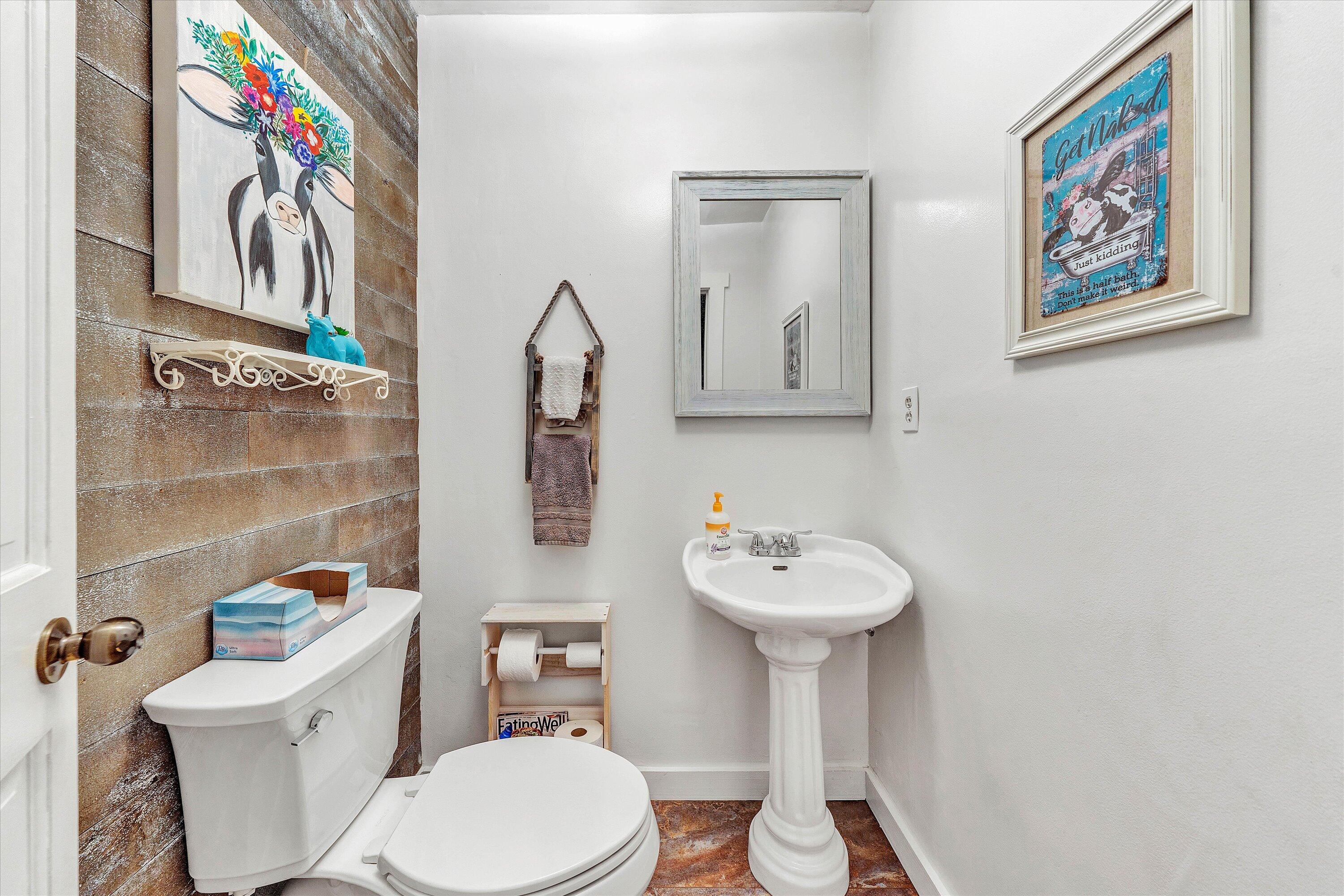2270 Pico Road Buchanan, VA 24066 - Photo 31 of 47 a bathroom with a toilet sink and mirror