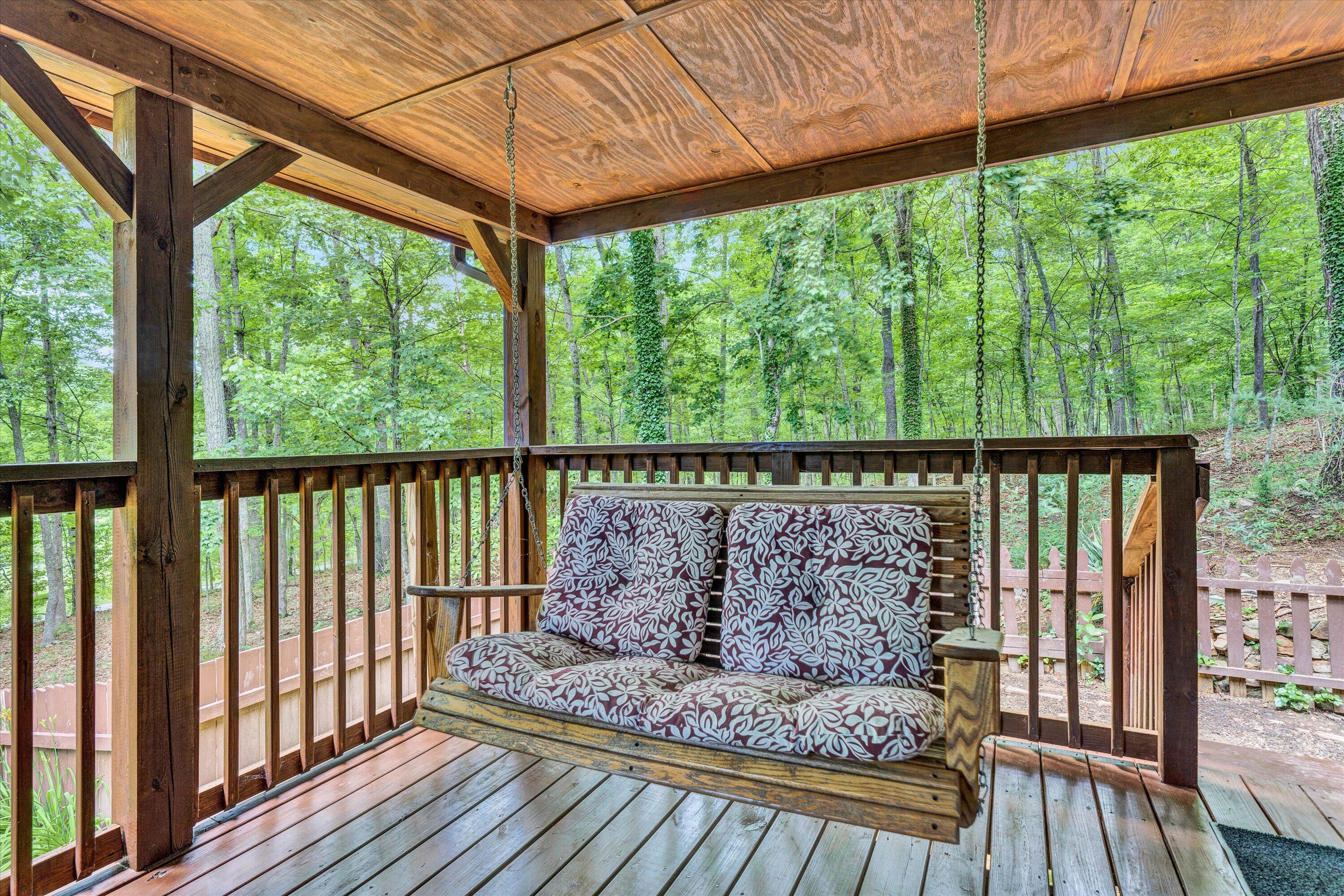 2270 Pico Road Buchanan, VA 24066 - Photo 40 of 47 a view of a wooden balcony