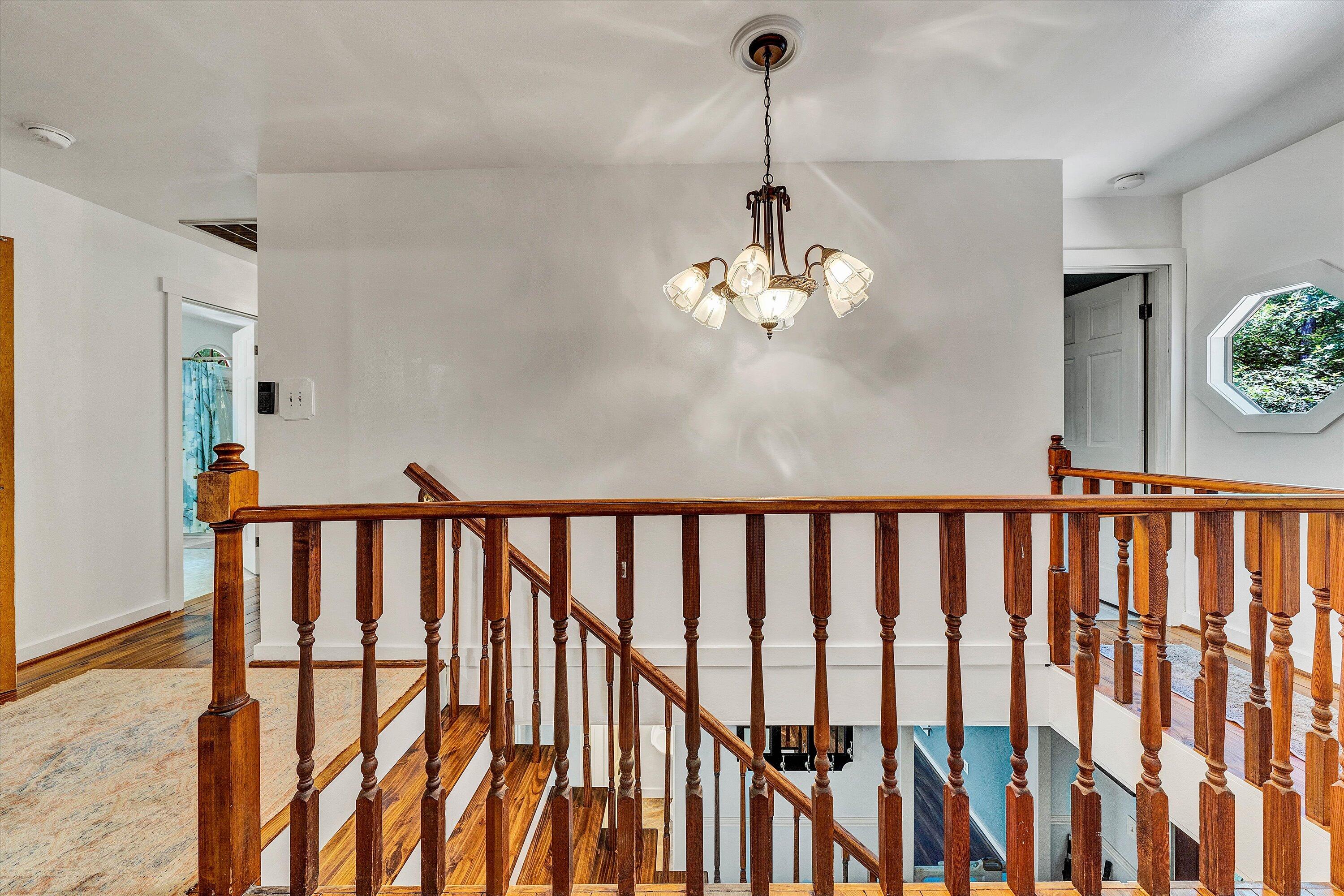 2270 Pico Road Buchanan, VA 24066 - Photo 4 of 47 a view of a hallway with a chandelier