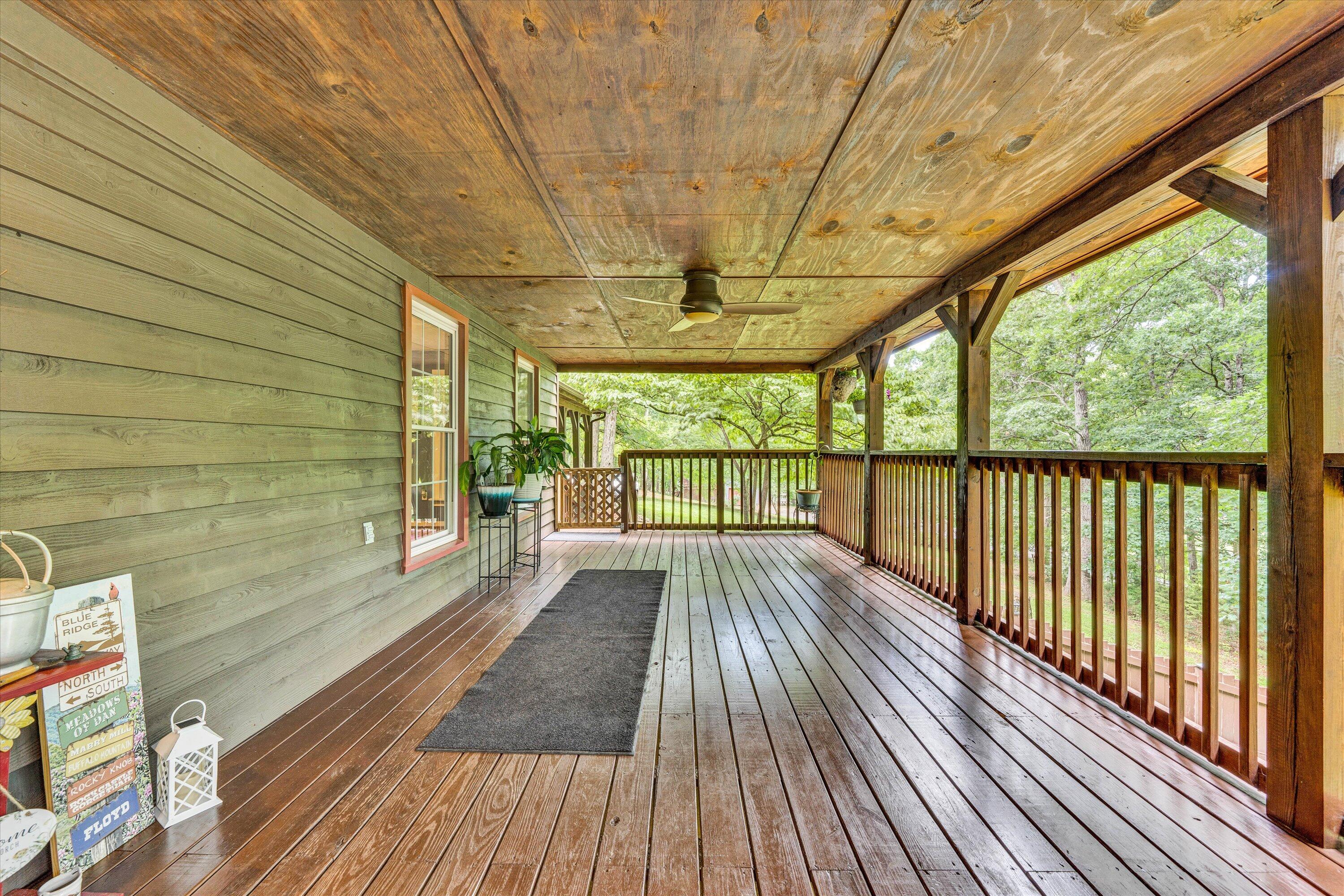 2270 Pico Road Buchanan, VA 24066 - Photo 46 of 47 a view of porch with wooden floor