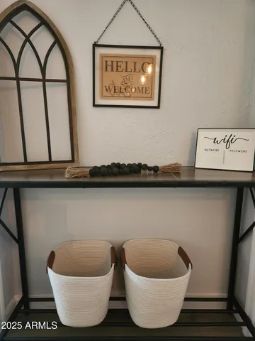 a potted plant sitting on top of a shelf