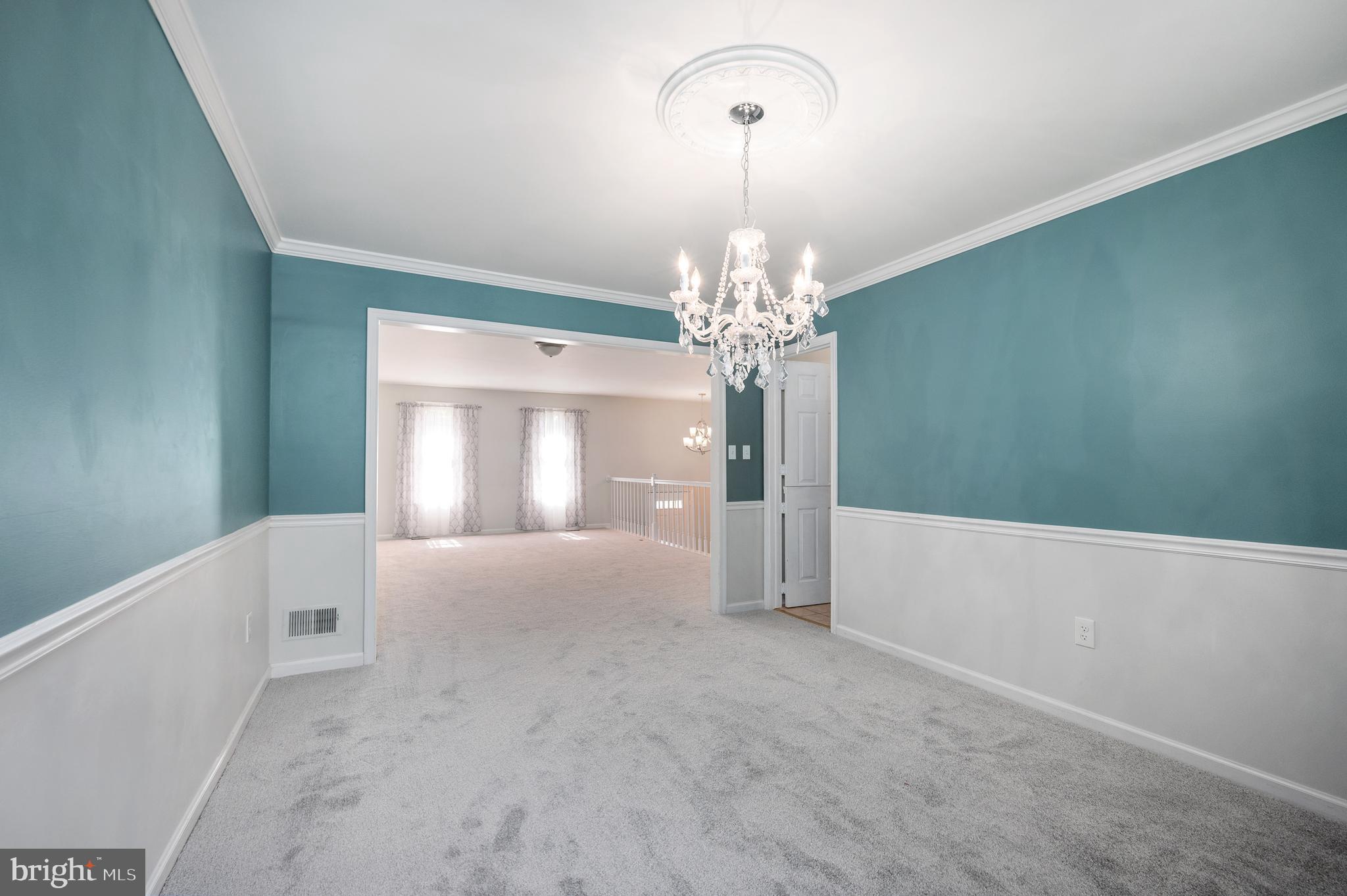 8202 Rushing Creek Drive Springfield, VA 22153 - Photo 14 of 44 Chair rail, crown molding
