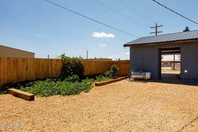 a swimming pool with yard
