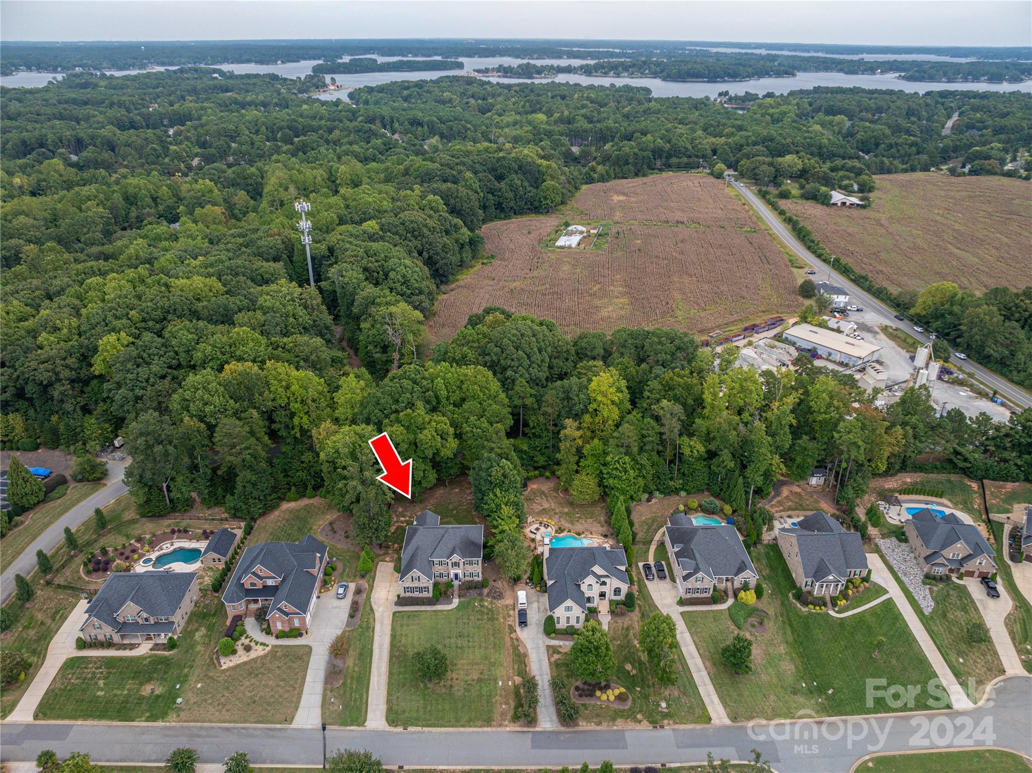 4050 Halyard Drive Denver, NC 28037 - Photo 48 of 48 an aerial view of a house