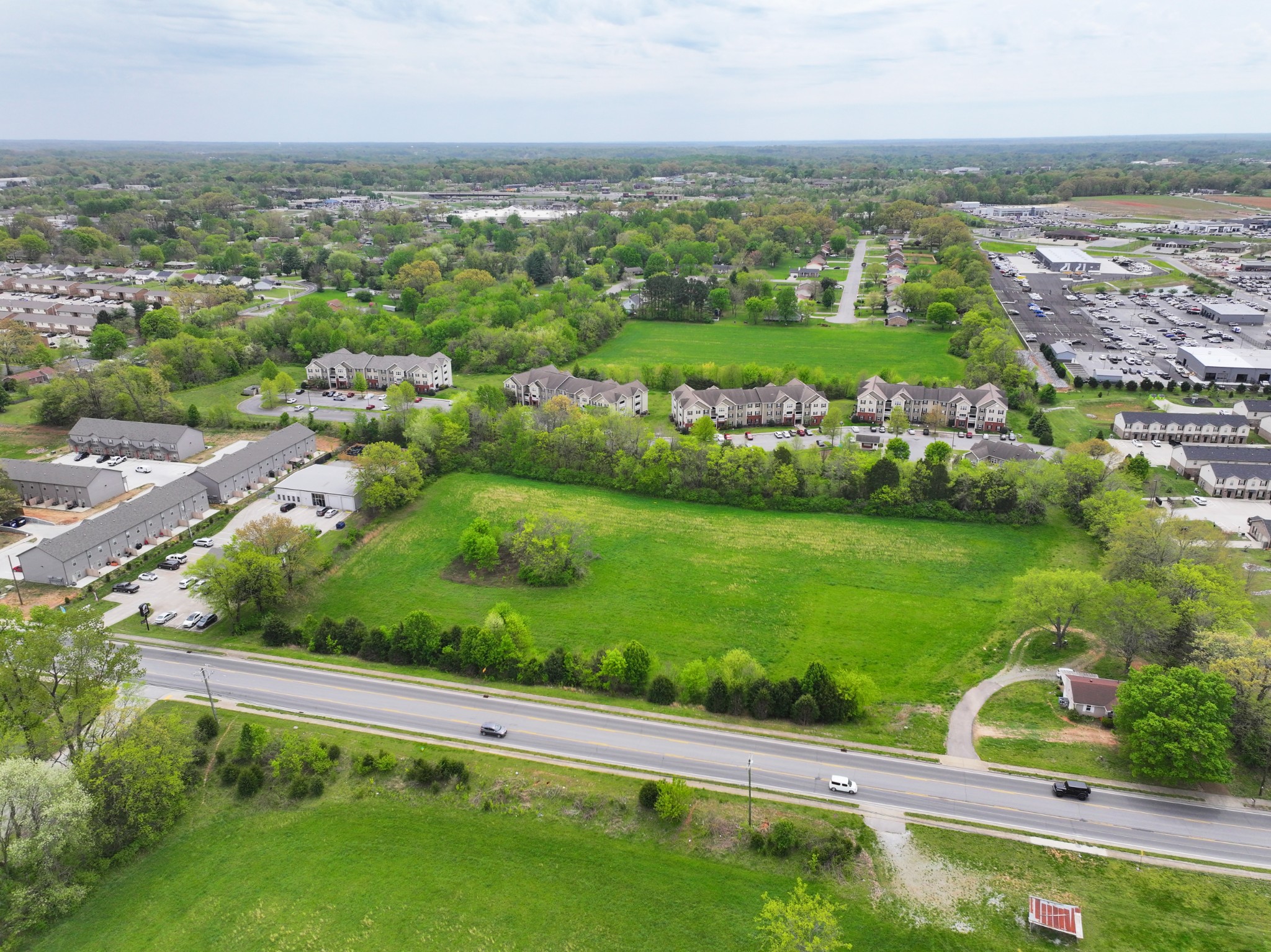 0 Needmore Road Clarksville, TN 37040 - Photo 4 of 20 an aerial view of river residential houses with outdoor space and swimming pool