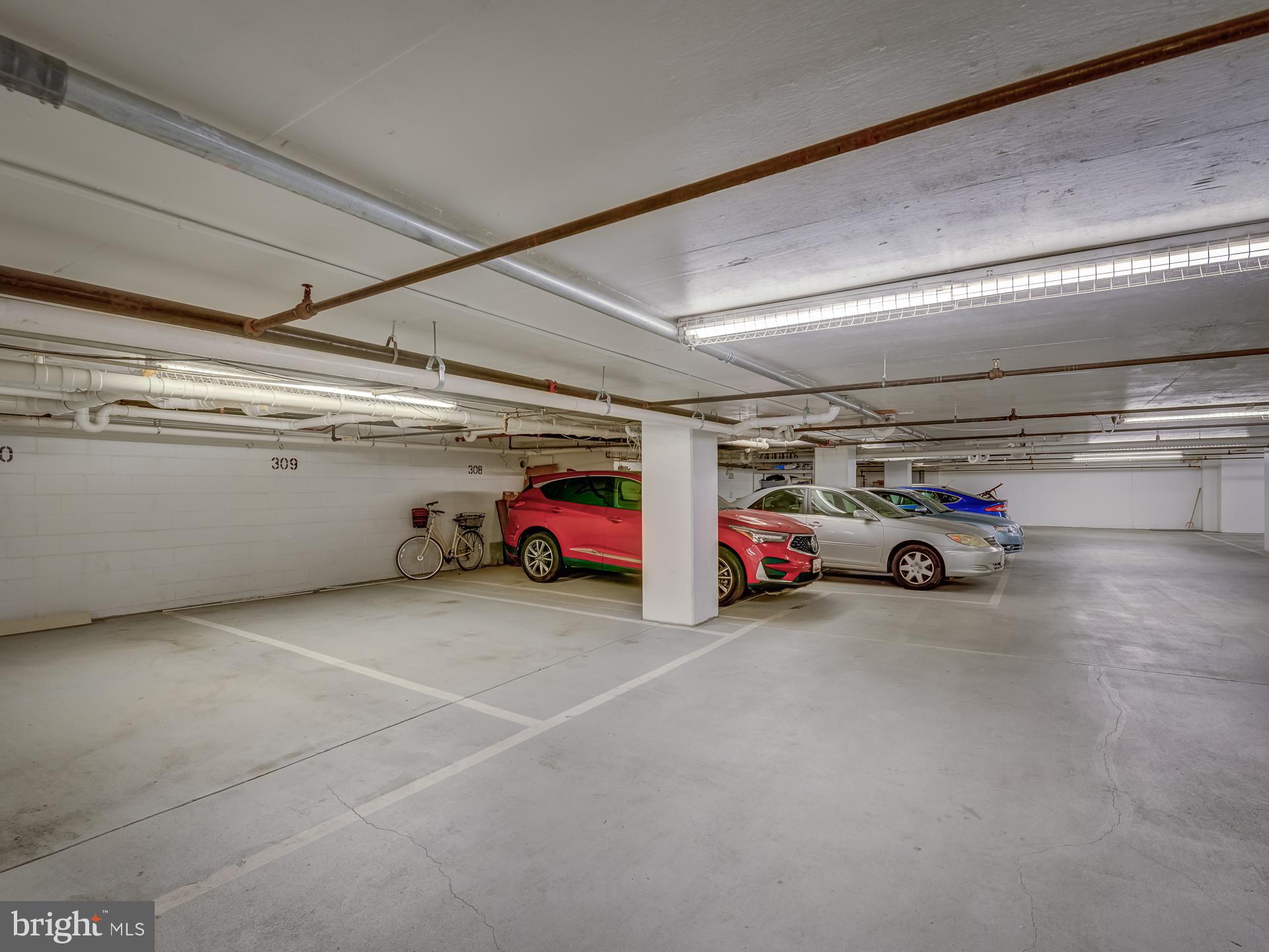 3210 Grace Street Northwest, Unit 309 Washington, DC 20007 - Photo 31 of 43 a view of car parking