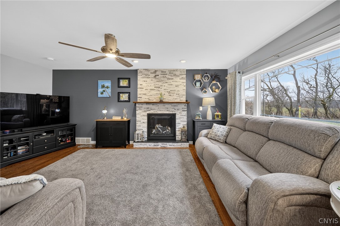 8245 Kirkville Road Manlius, NY 13082 - Photo 17 of 50 The new oversized window looks out to the backyard